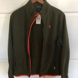 Polo fleece jacket